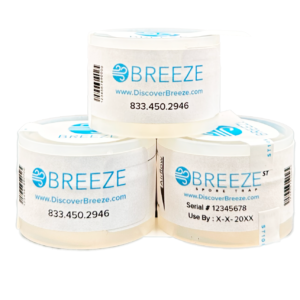 Three Breeze spore trap cassettes