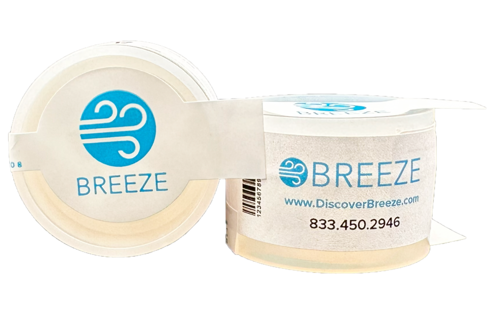 Two Breeze spore trap cassettes