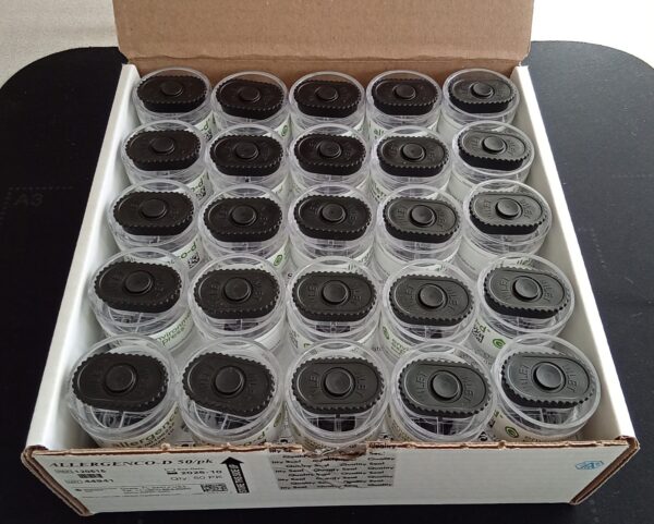 Allergenco-D spore trap cassettes box of 50 for indoor air quality testing