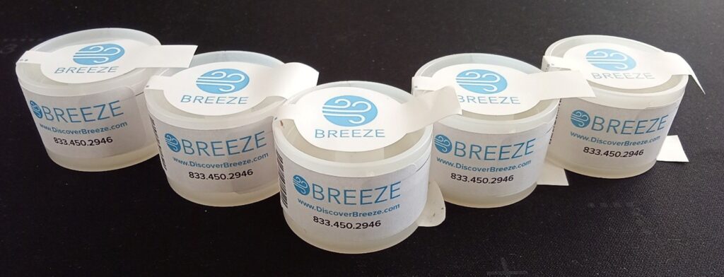 Breeze ST cassette for consistent air sample capture