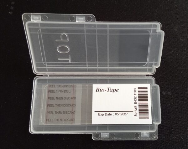 Individually wrapped Bio-Tape slides for surface sampling