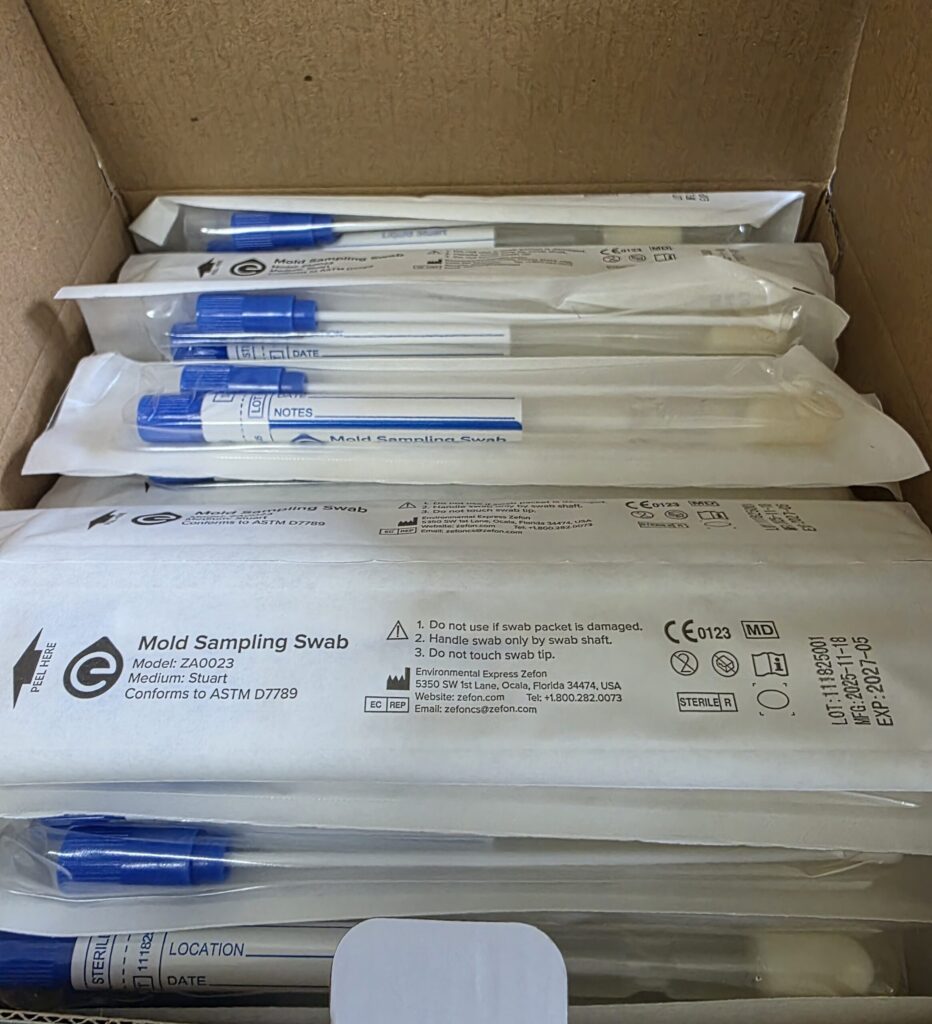 Environmental Express wet swabs bag of 50 for surface sampling