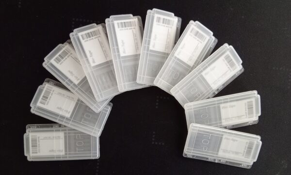 Zefon Bio-Tape slides bag of 10 for surface mold sampling